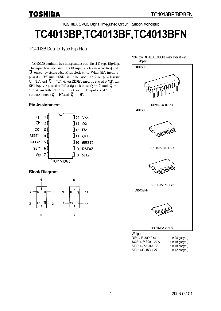 TC4013BP_7678619.PDF Datasheet