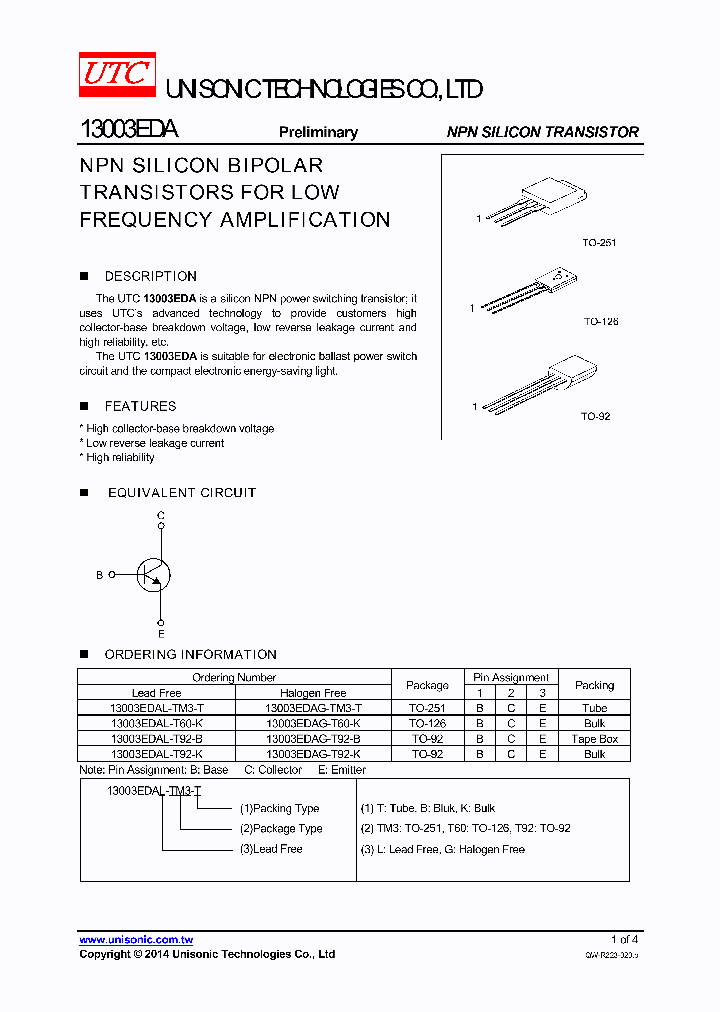 13003EDA_7678984.PDF Datasheet