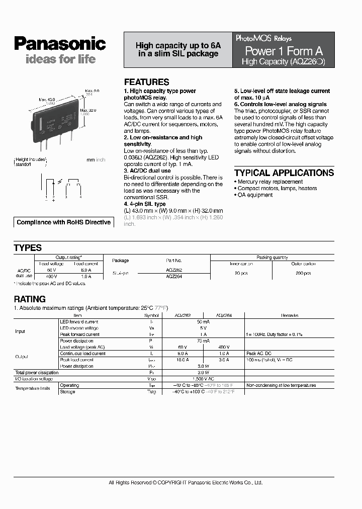 AQZ264_7679343.PDF Datasheet