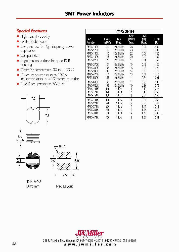 PM75-100K_7679797.PDF Datasheet