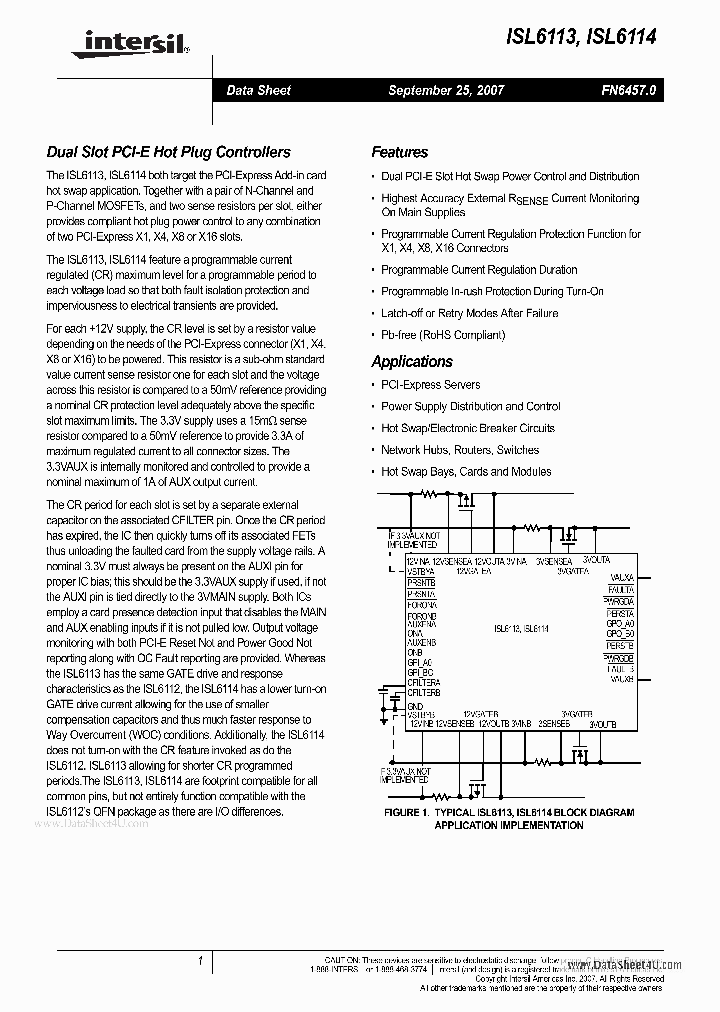 ISL6114_7680937.PDF Datasheet