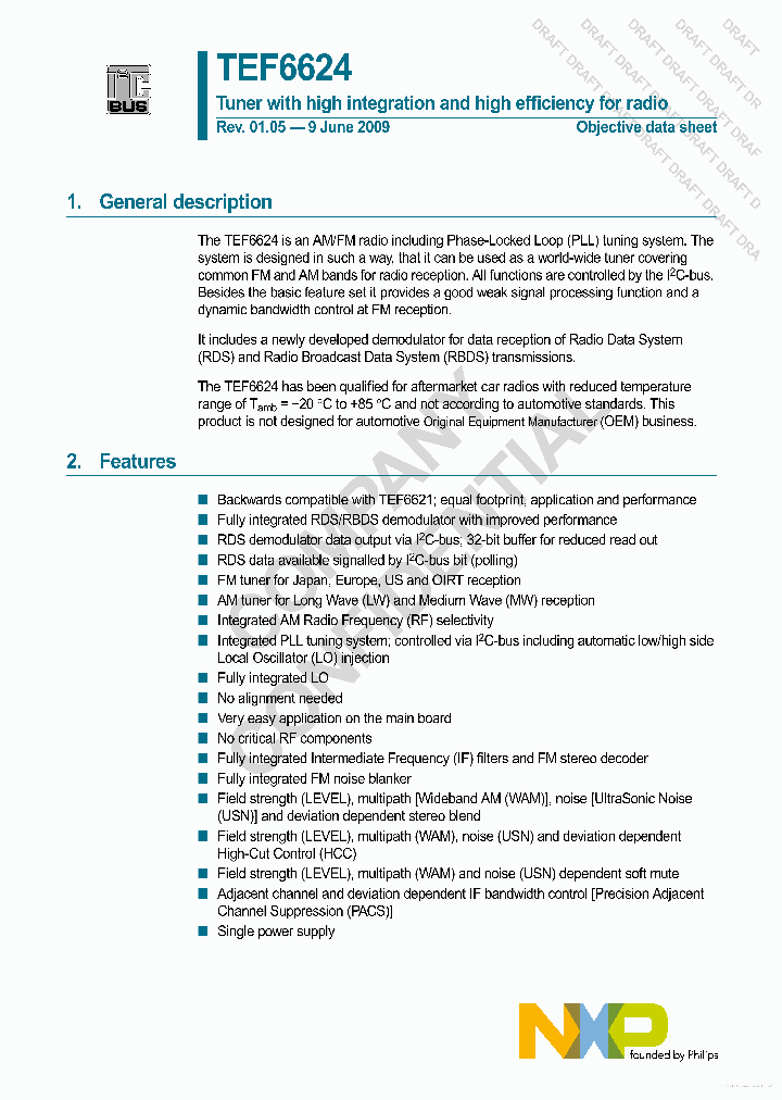 TEF6624_7682983.PDF Datasheet