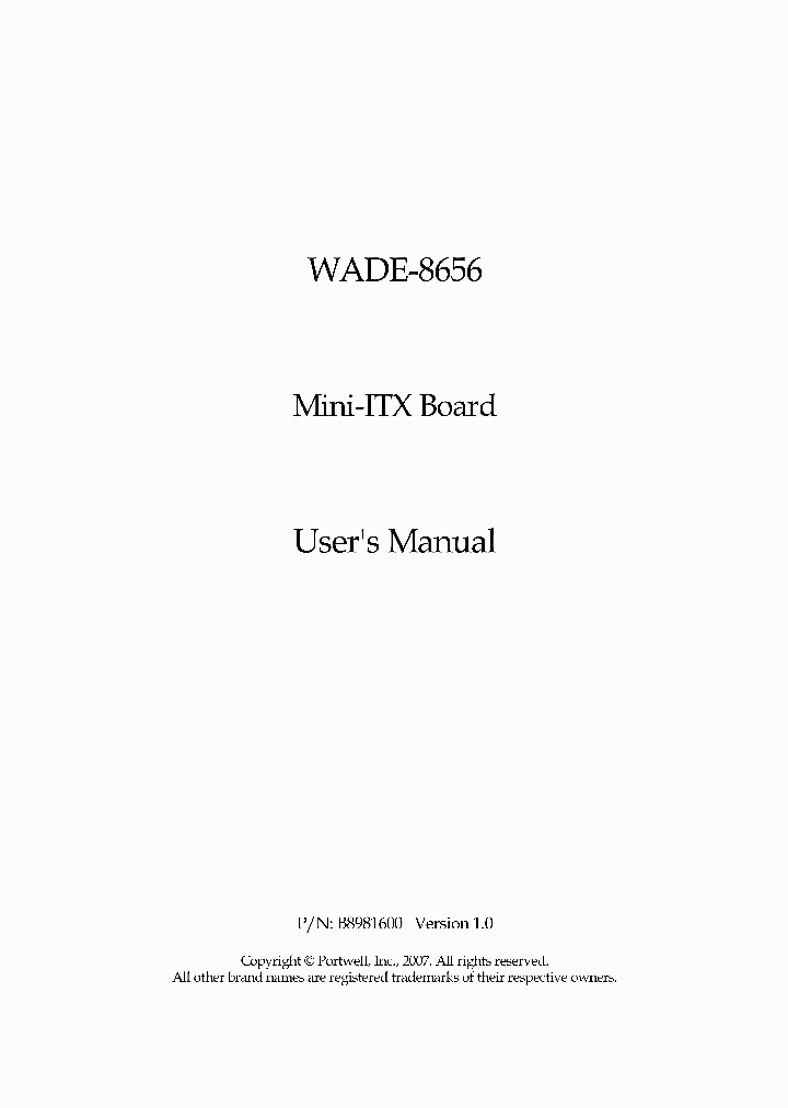 WADE-8656_7686528.PDF Datasheet