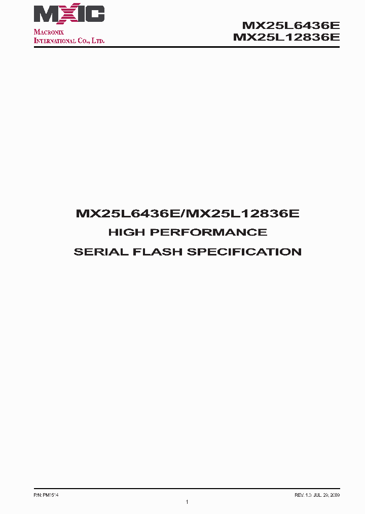 MX25L12836E_7686742.PDF Datasheet