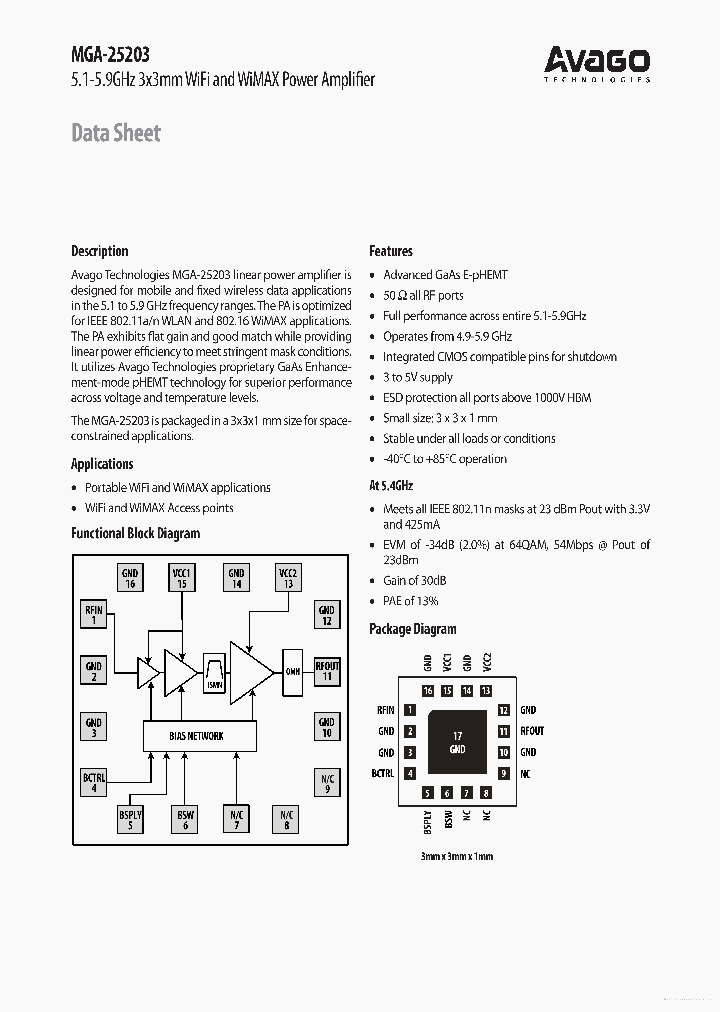 MGA-25203_7687453.PDF Datasheet