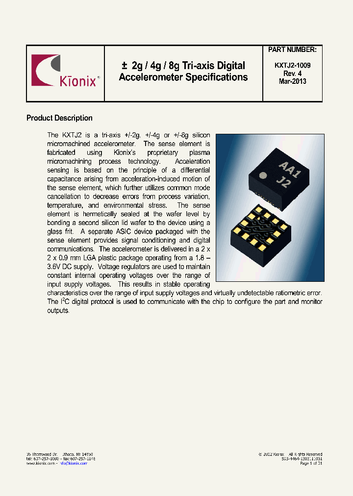 KXTJ2-1009_7687440.PDF Datasheet