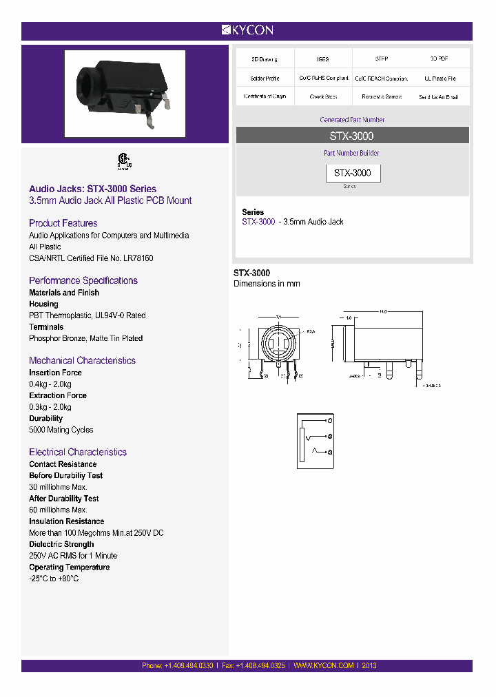 STX-3000_7690252.PDF Datasheet