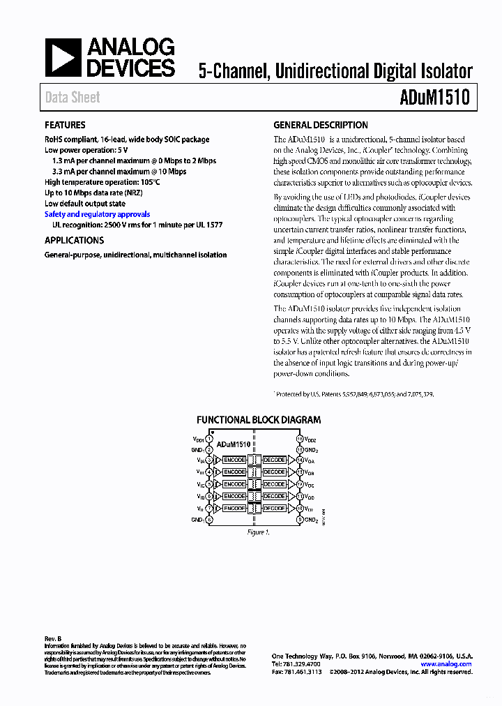 ADUM1510_7690687.PDF Datasheet