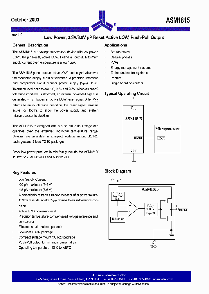 ASM1815R-5_7691785.PDF Datasheet