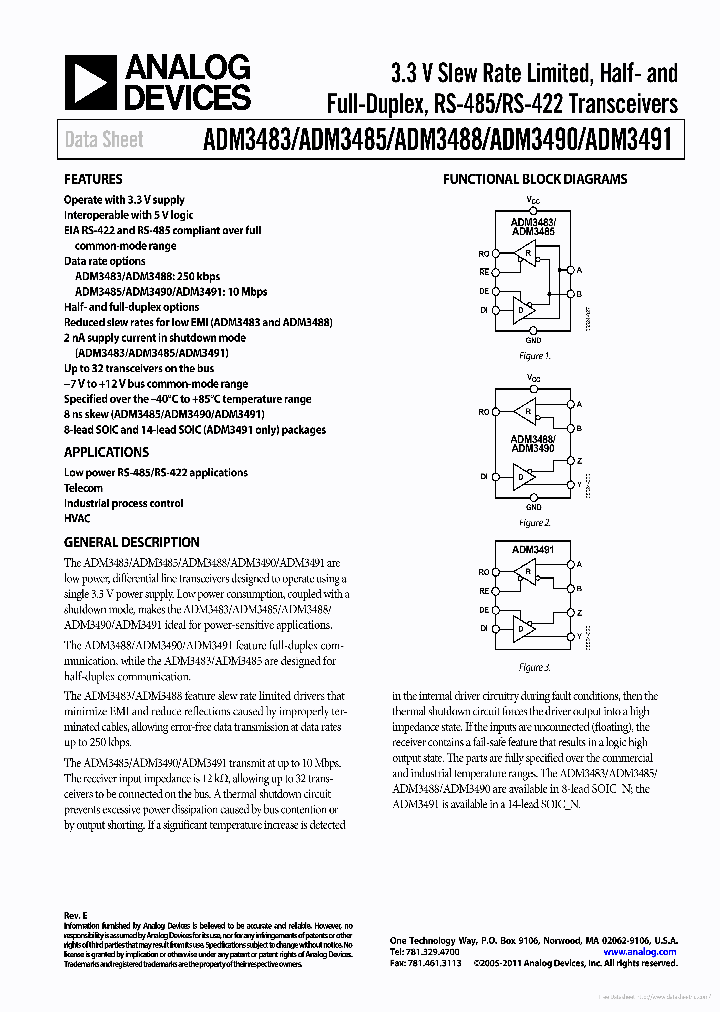 ADM3483_7693963.PDF Datasheet