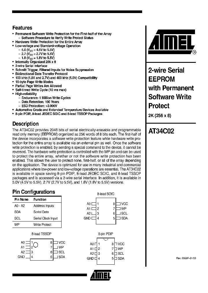AT34C02_7695615.PDF Datasheet