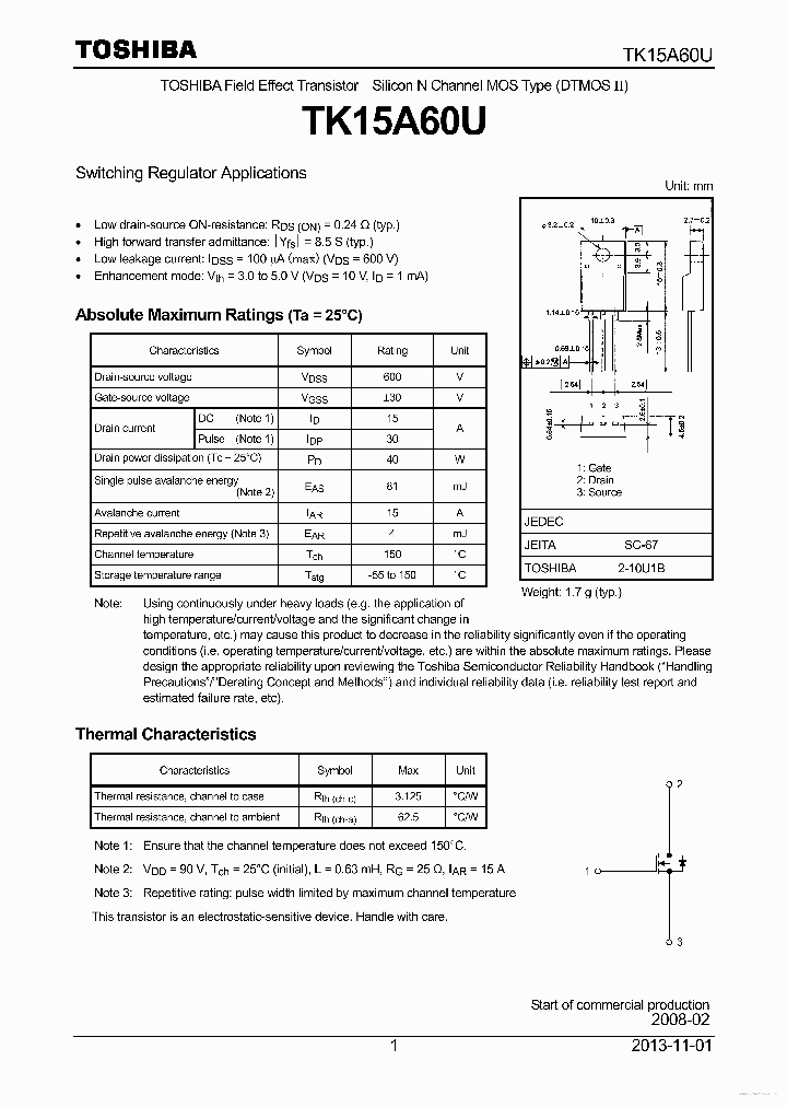 K15A60U_7696420.PDF Datasheet