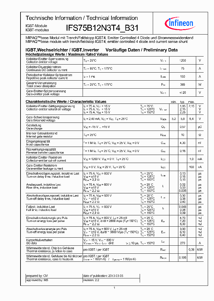IFS75B12N3T4B31_7697056.PDF Datasheet