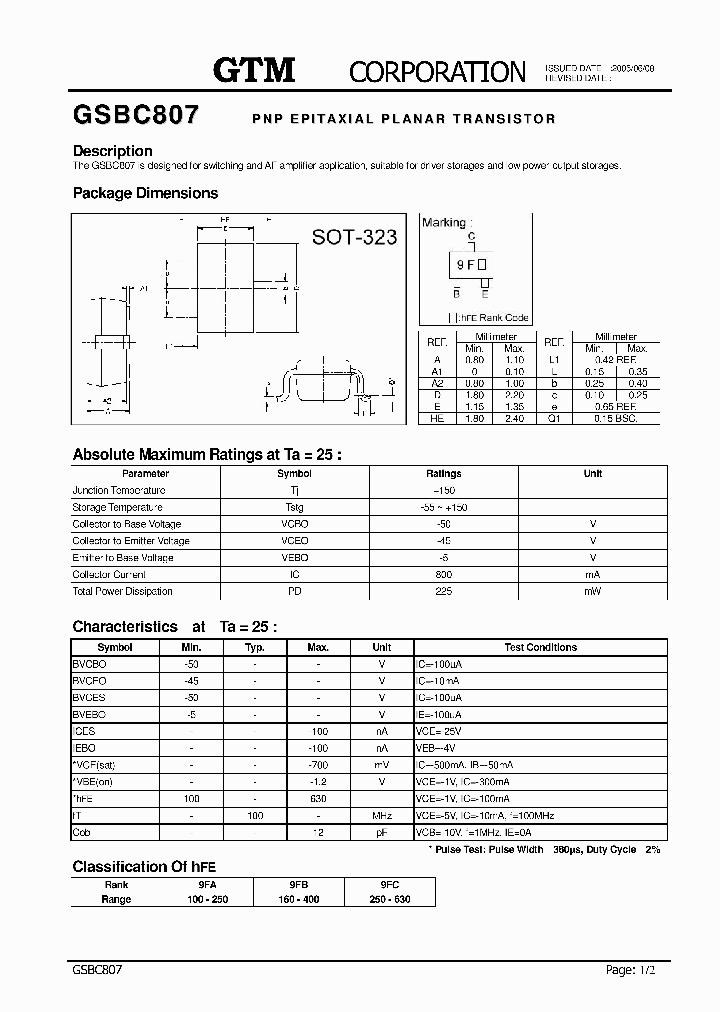 GSBC807_7699047.PDF Datasheet