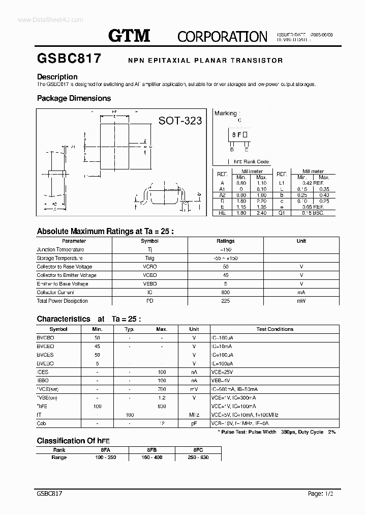 GSBC817_7699053.PDF Datasheet