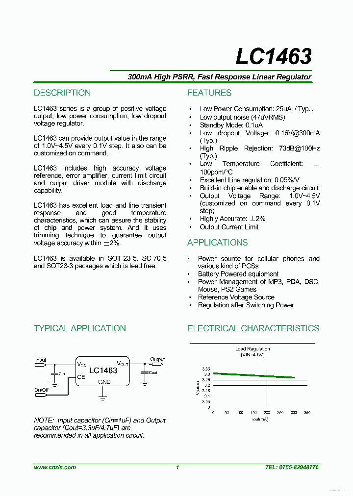 LC1463_7699420.PDF Datasheet