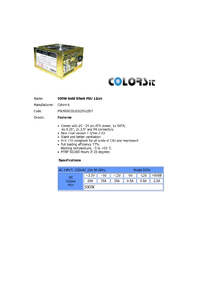 500W_7700281.PDF Datasheet