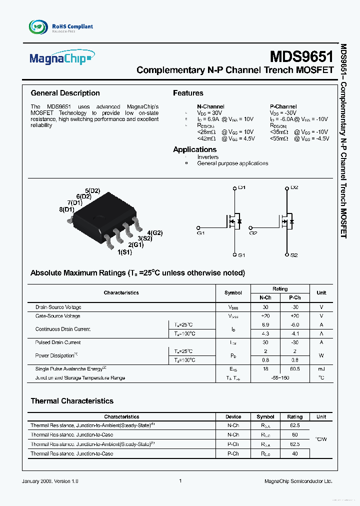 MDS9651_7700911.PDF Datasheet