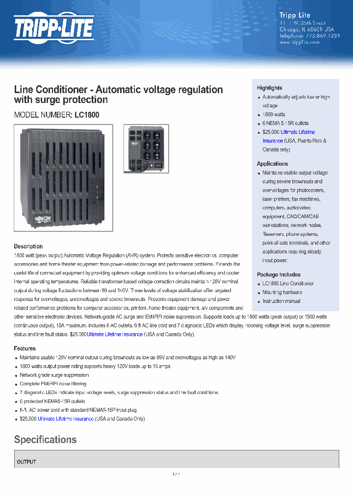 LC1800_7707026.PDF Datasheet