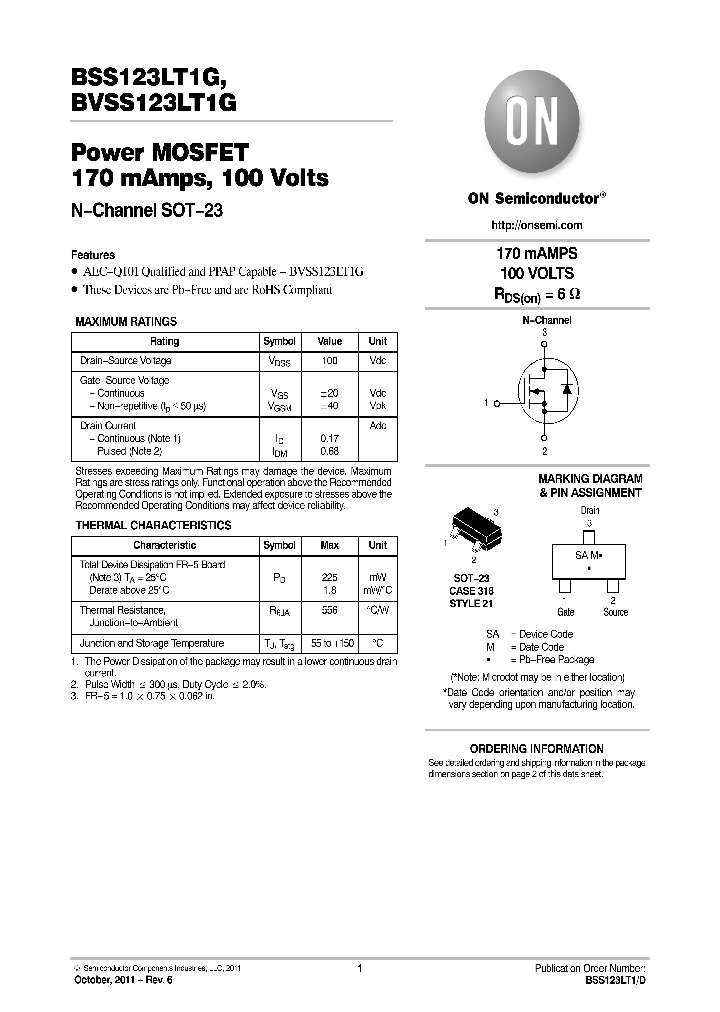 BVSS123LT1G_7710020.PDF Datasheet