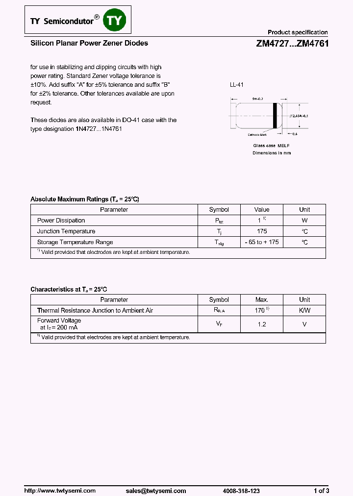 ZM4727_7711448.PDF Datasheet