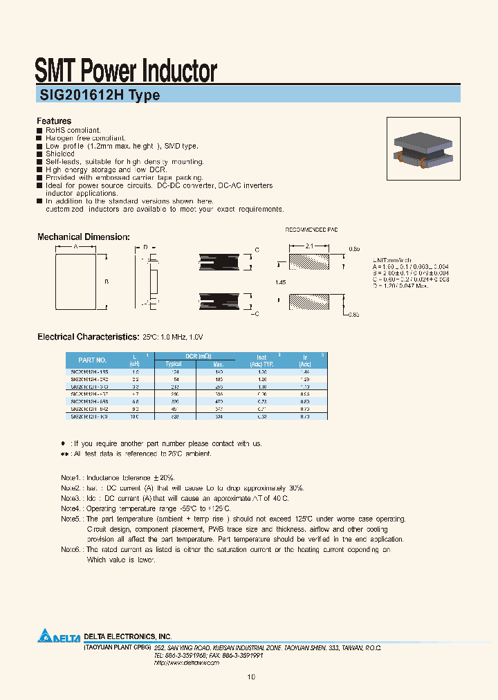 SIG201612H-100_7714256.PDF Datasheet