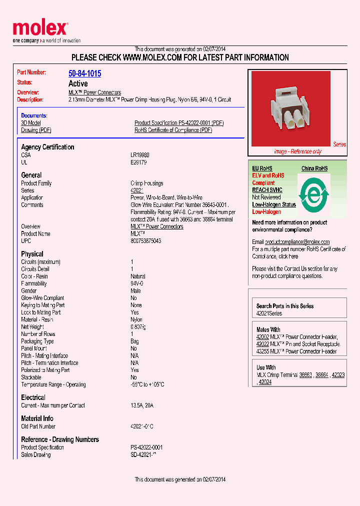50-84-1015_7714770.PDF Datasheet