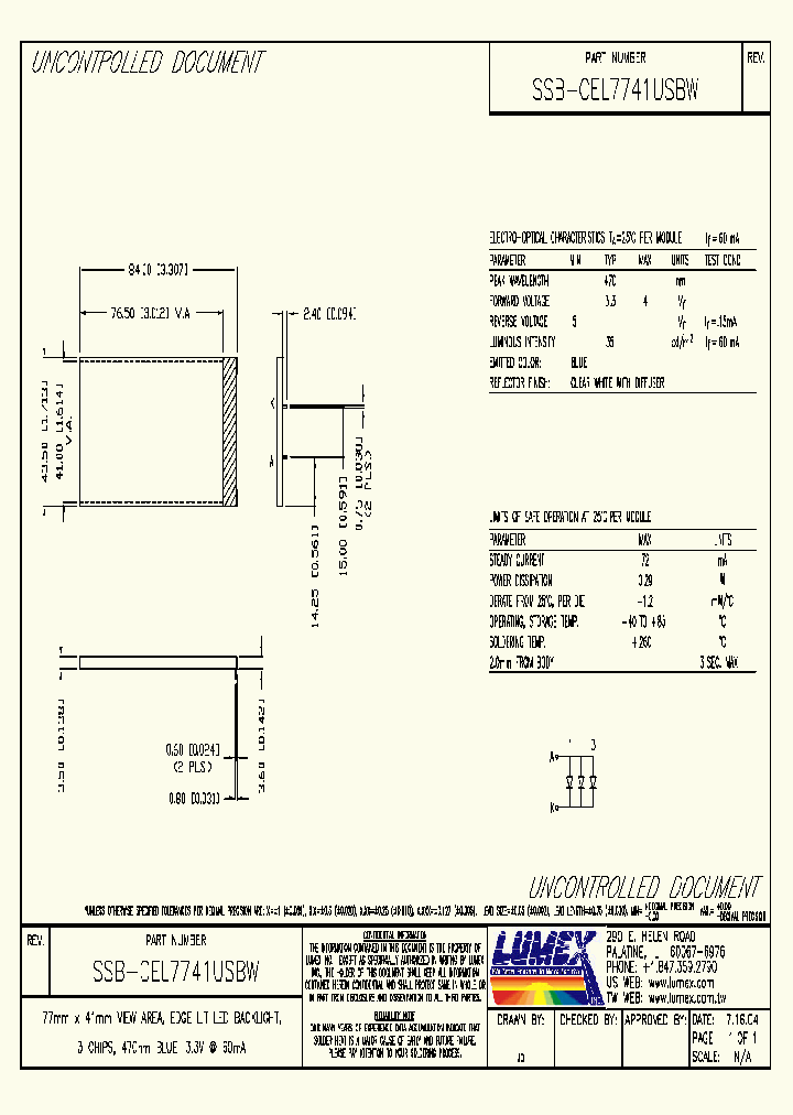 SSB-CEL7741USBW_7714697.PDF Datasheet