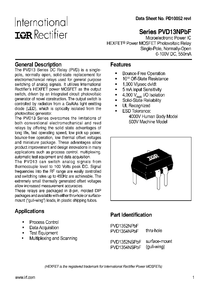PVD1352NPBF_7716520.PDF Datasheet