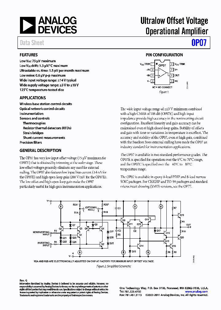 OP07AJ_7720287.PDF Datasheet