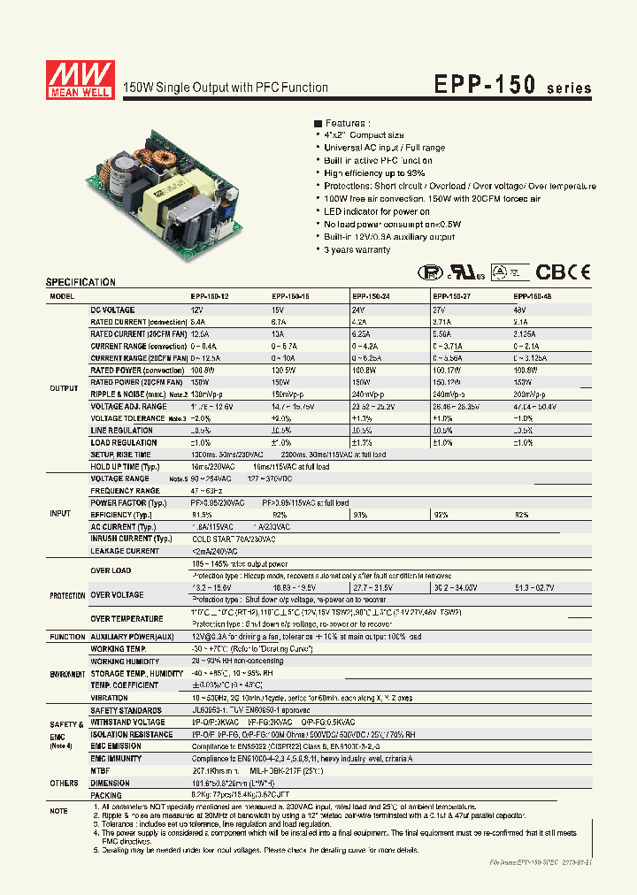 EPP-15013_7720549.PDF Datasheet