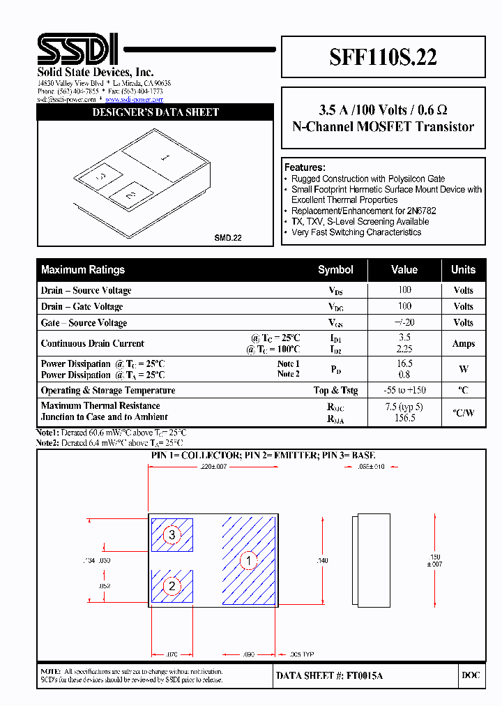 FT0015_7720664.PDF Datasheet