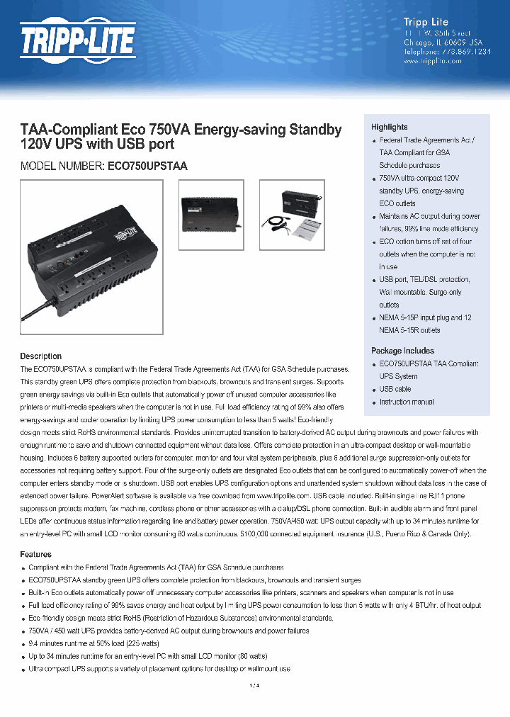 ECO750UPSTAA_7728668.PDF Datasheet