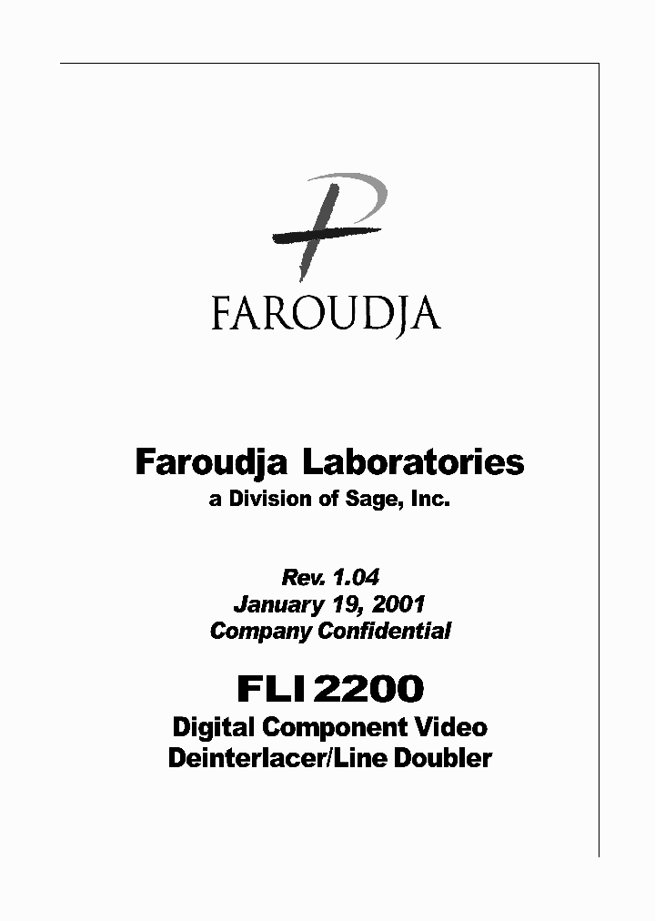 FLI2200_7728876.PDF Datasheet
