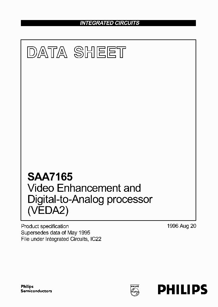 SAA716WP5_7730278.PDF Datasheet