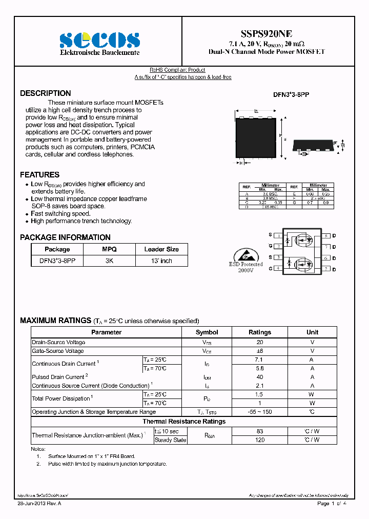 SSPS920NE_7732254.PDF Datasheet