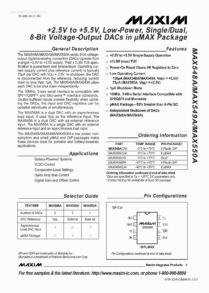 MAX550A_7731922.PDF Datasheet