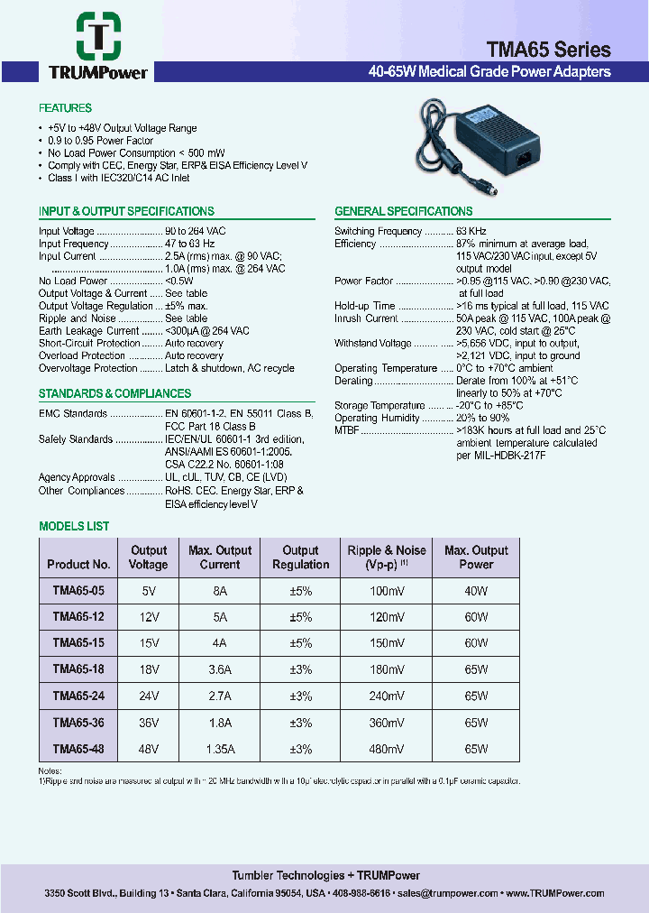 TMA65-05_7733164.PDF Datasheet