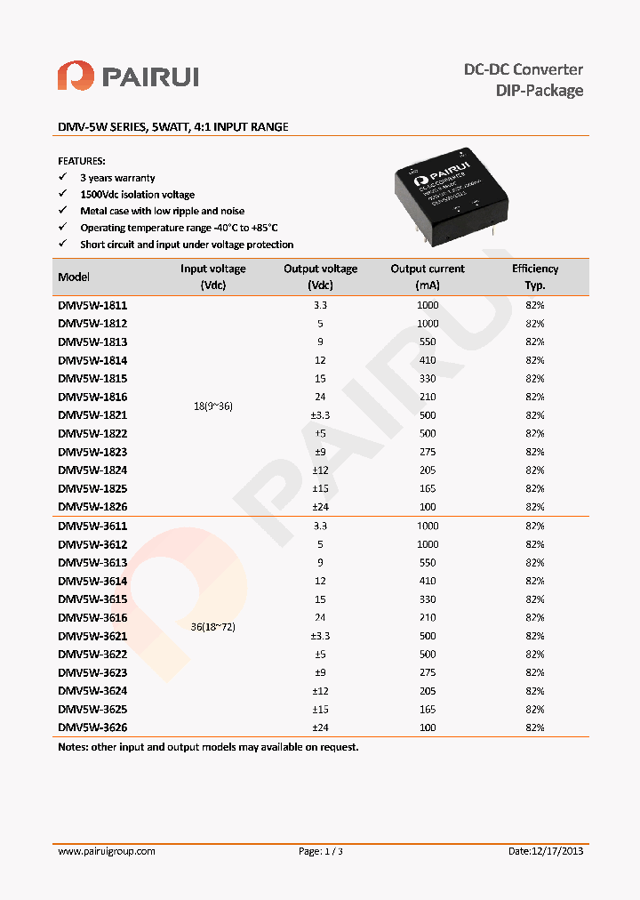 DMV-5W_7733965.PDF Datasheet
