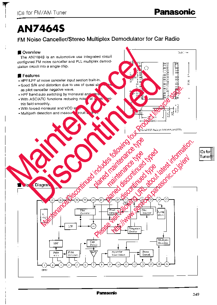 AN7464S_7735817.PDF Datasheet