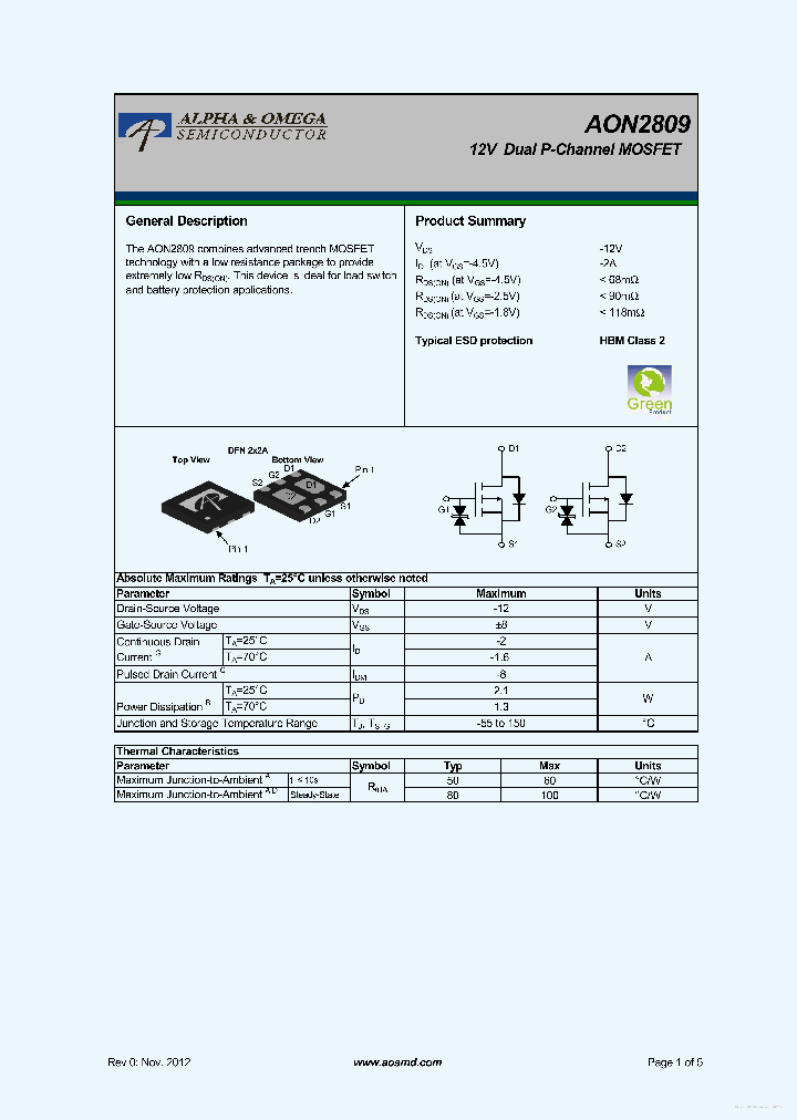 AON2809_7736329.PDF Datasheet