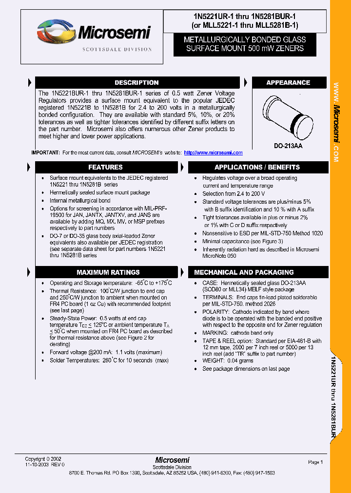 1N5222AUR-1_7737909.PDF Datasheet