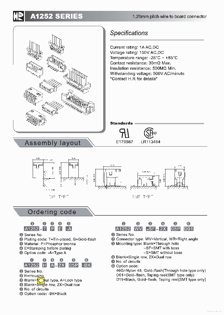 A1252WV-SF_7737314.PDF Datasheet