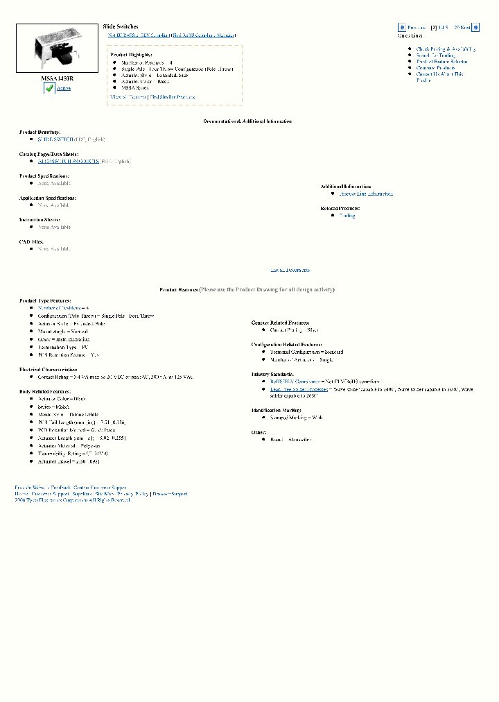 MSSA1450R_7737167.PDF Datasheet