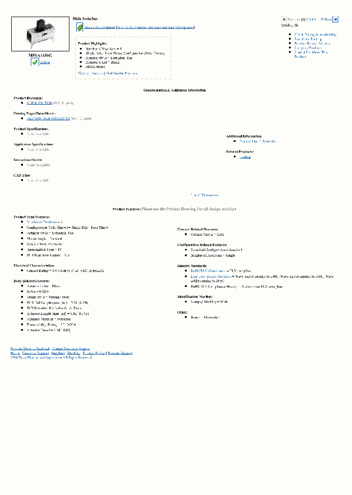 MSSA1450G_7737166.PDF Datasheet