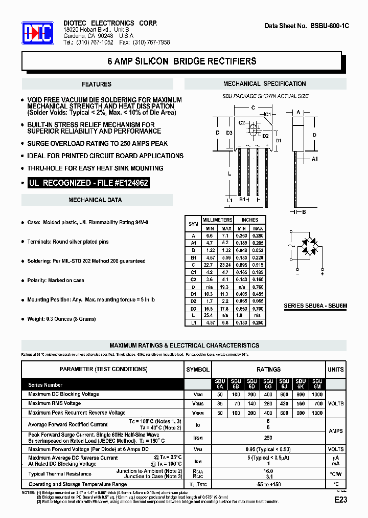 SBU6D_7737687.PDF Datasheet