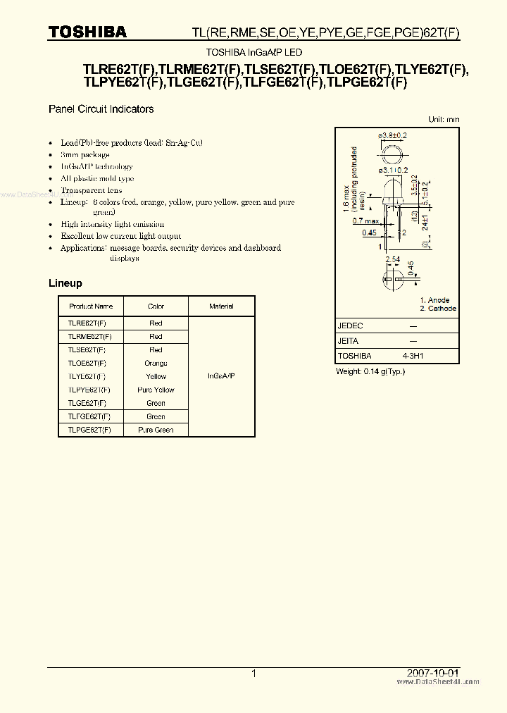 TLFGE62TF_7738685.PDF Datasheet