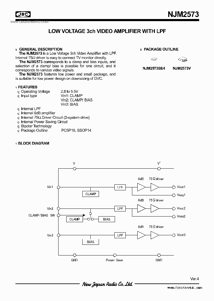 NJM2573_7740655.PDF Datasheet