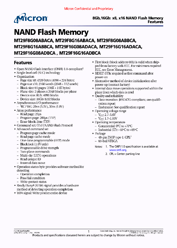 MT29F16G16ADBCA_7740723.PDF Datasheet