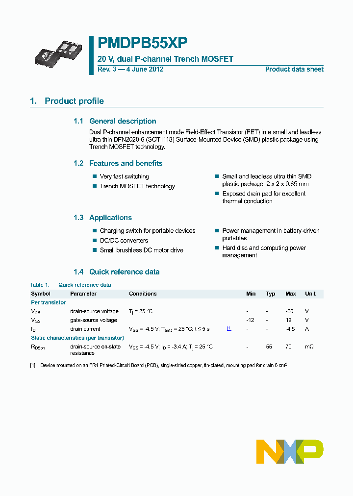 PMDPB55XP_7741020.PDF Datasheet